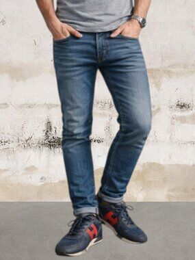 HOGAN H383 Men's Blue Sneakers - Atterley Size 6 (US Size 7.5)